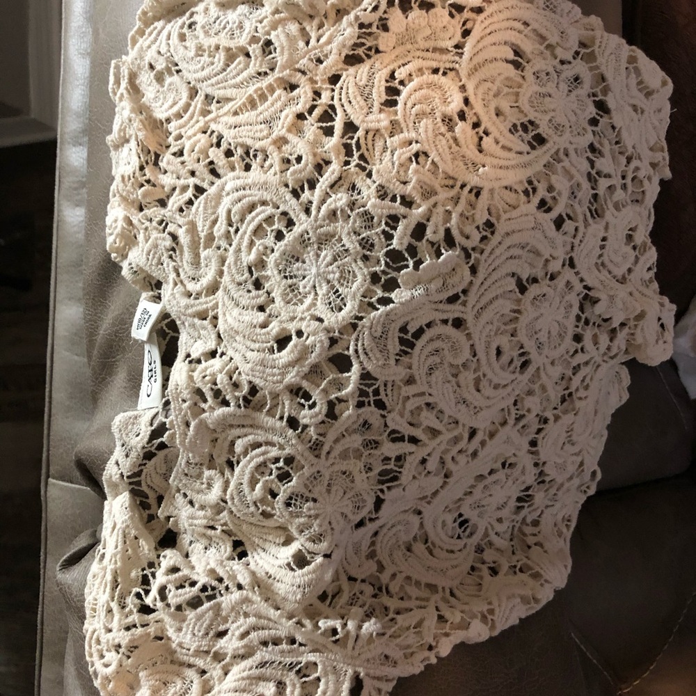 Crop knitted top
